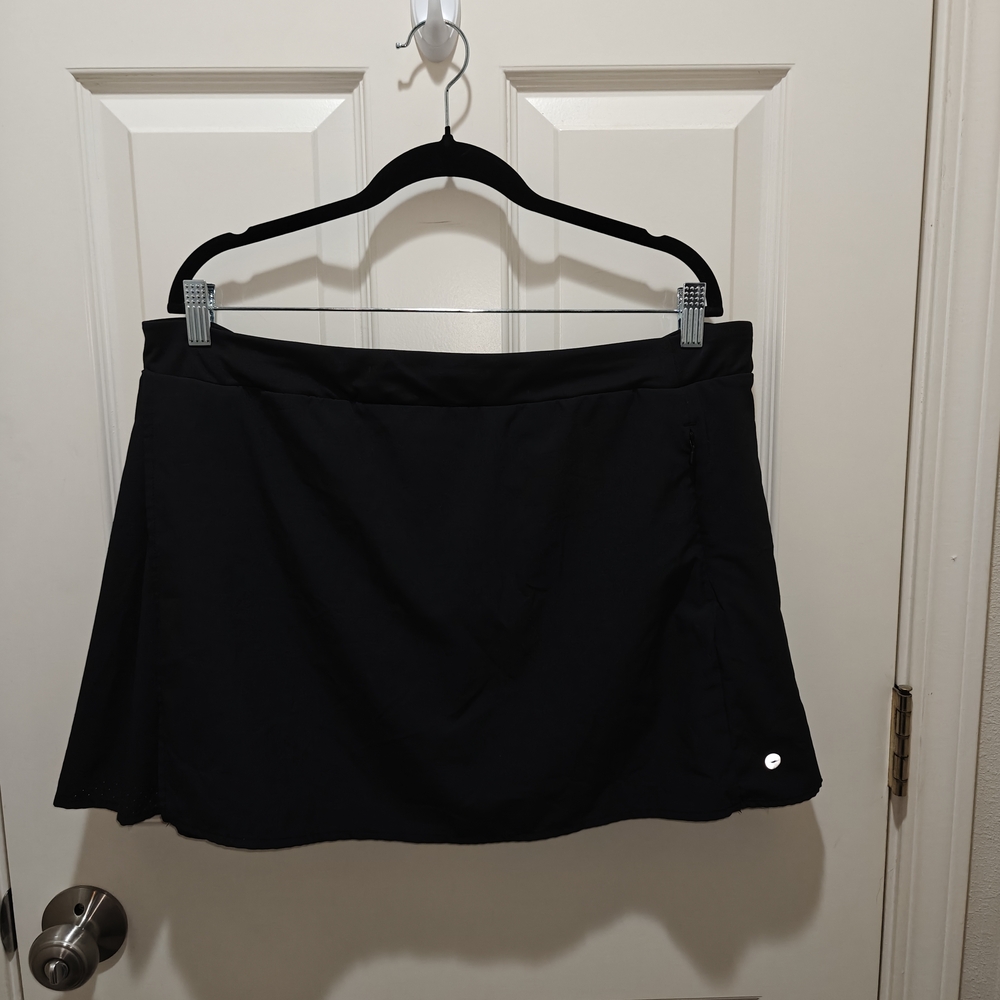 Avia Black Athletic Skort W Pockets
